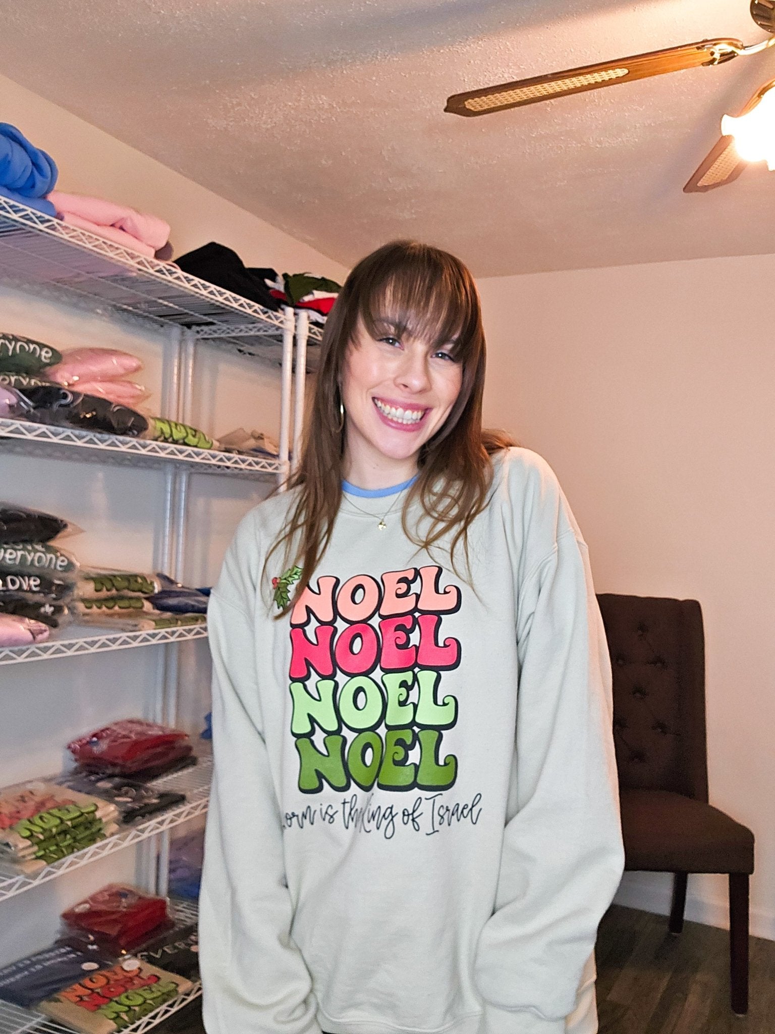 Noel Noel Noel Tee or Sweatshirt - Clothed In Blessings