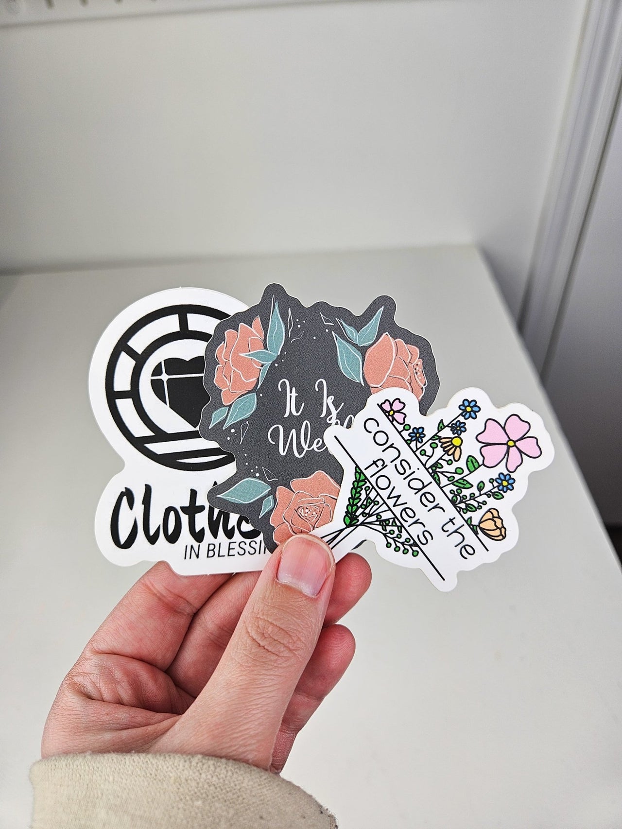 3 - Pack Sticker Bundle - Clothed In Blessings