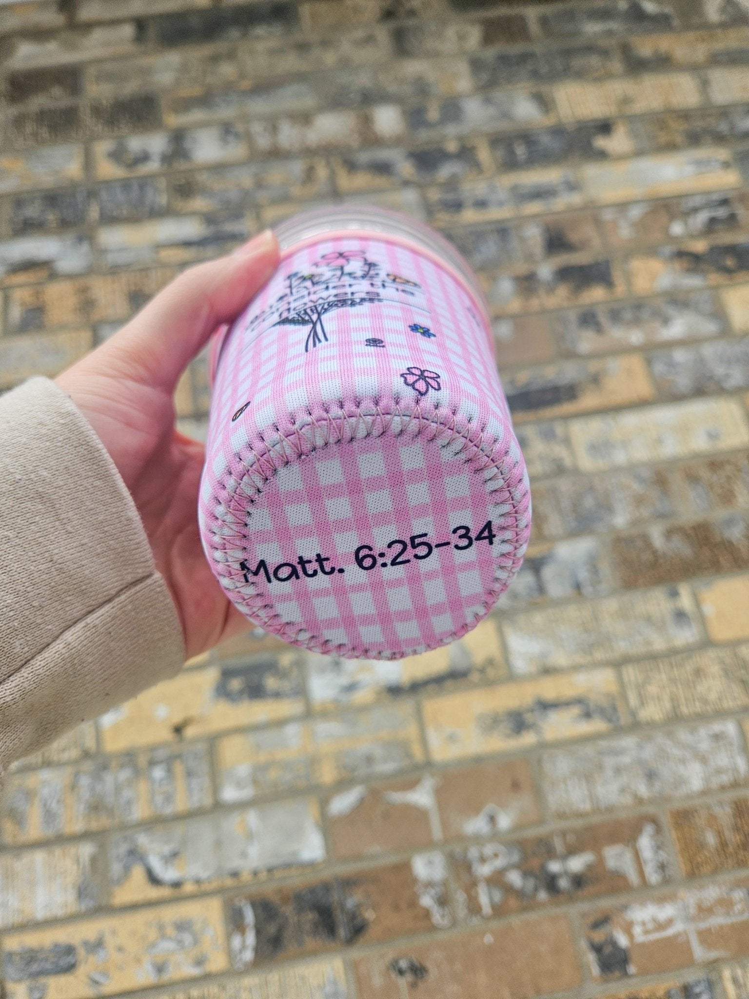 Consider The Flowers Coozie - Clothed In Blessings