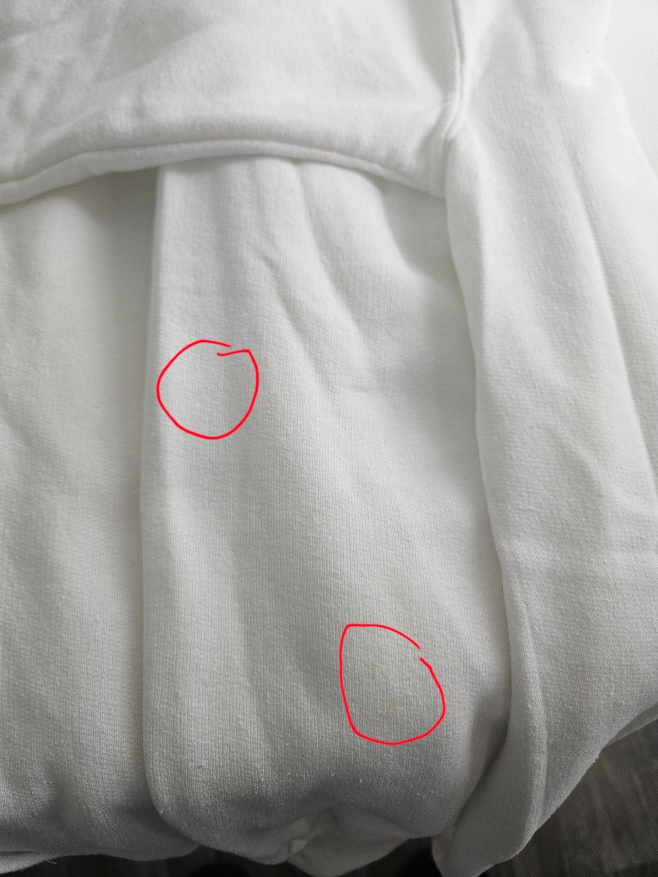 OOPSIE SALE - In Him I Have Peace Hoodie White - Clothed In Blessings