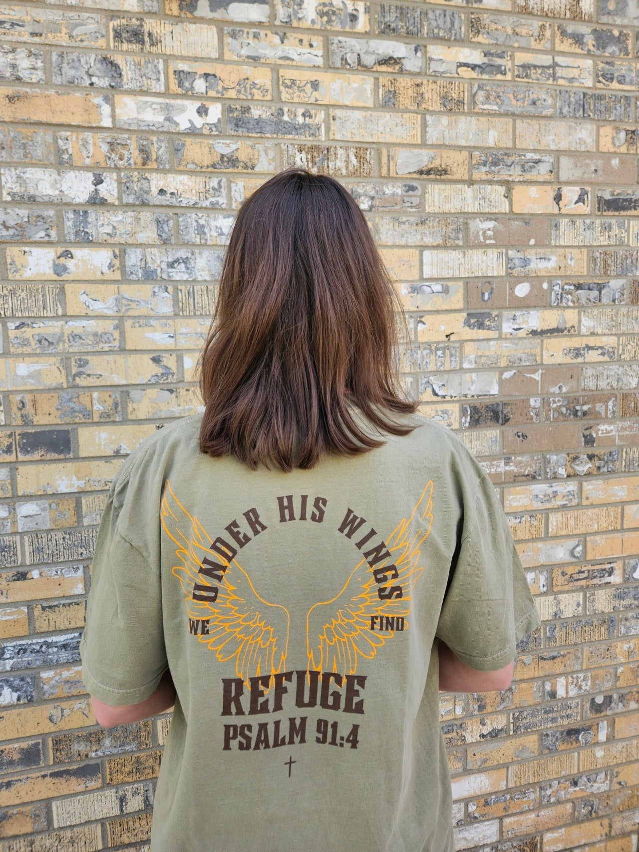 Under His Wings Tee - Clothed In Blessings