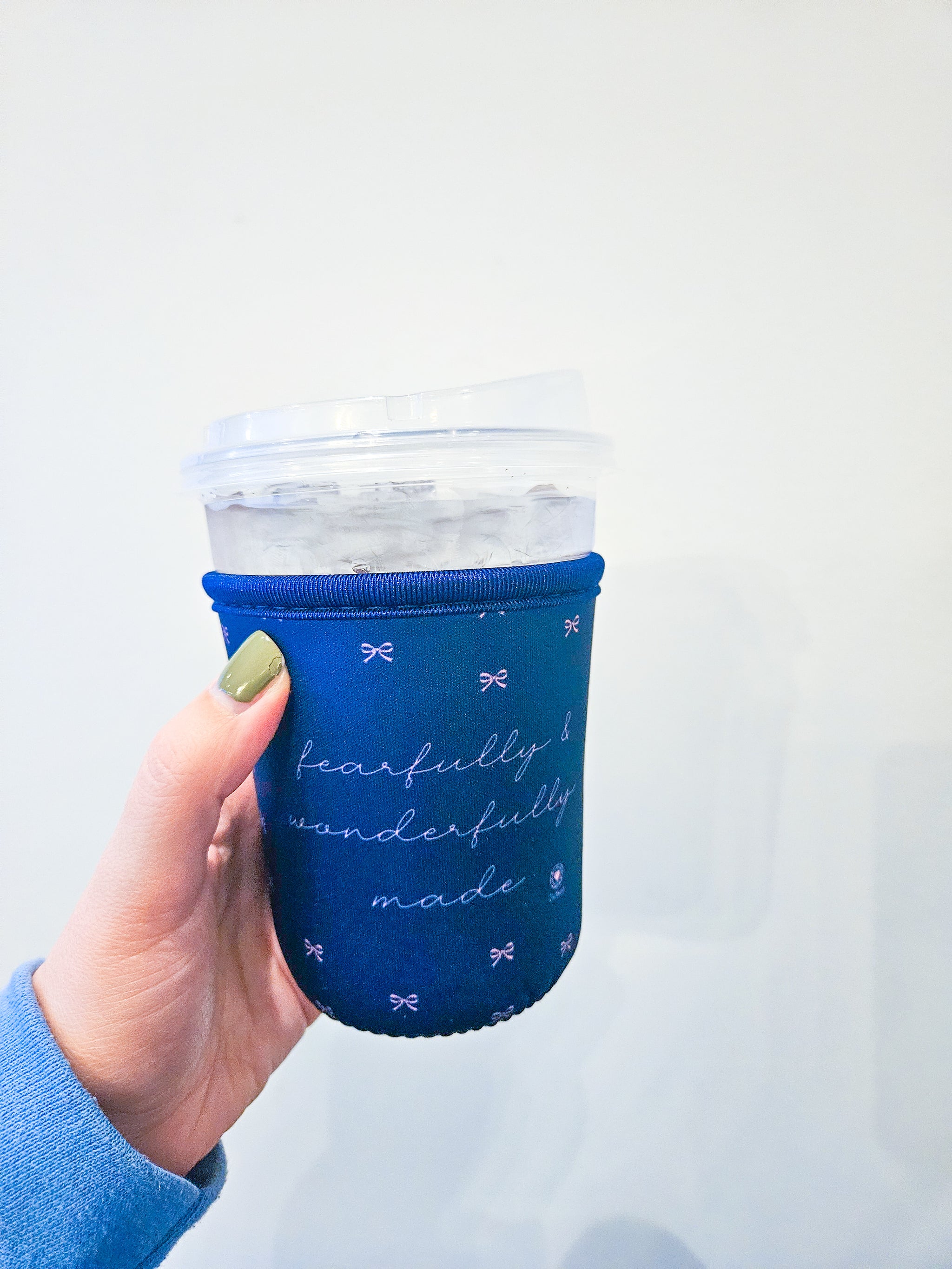 Fearfully and Wonderfully Made Bow Coozie