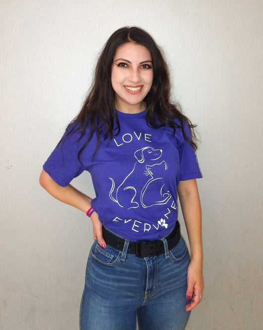 Love Everyone with Dogs and Cats T Shirt - Clothed In Blessings