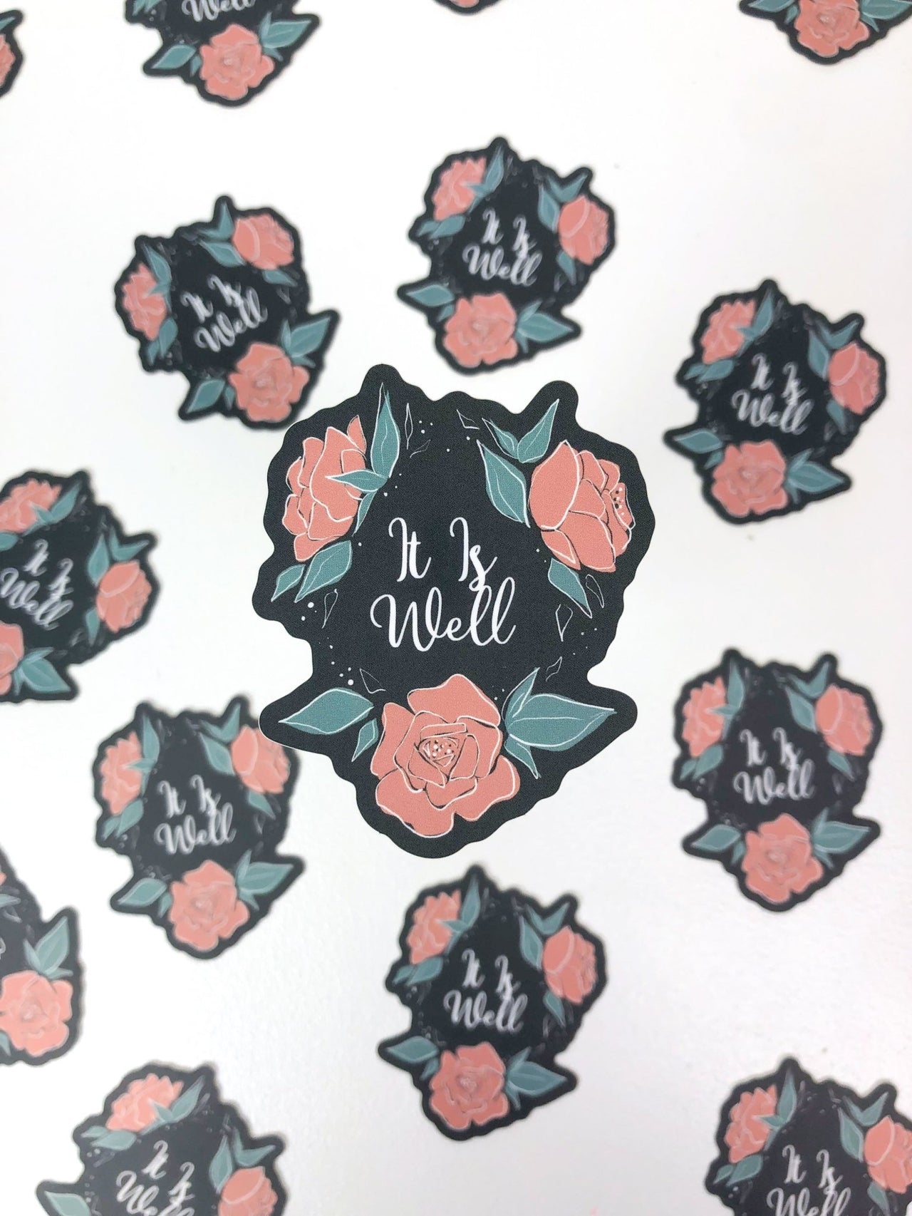 It Is Well Sticker - Clothed In Blessings