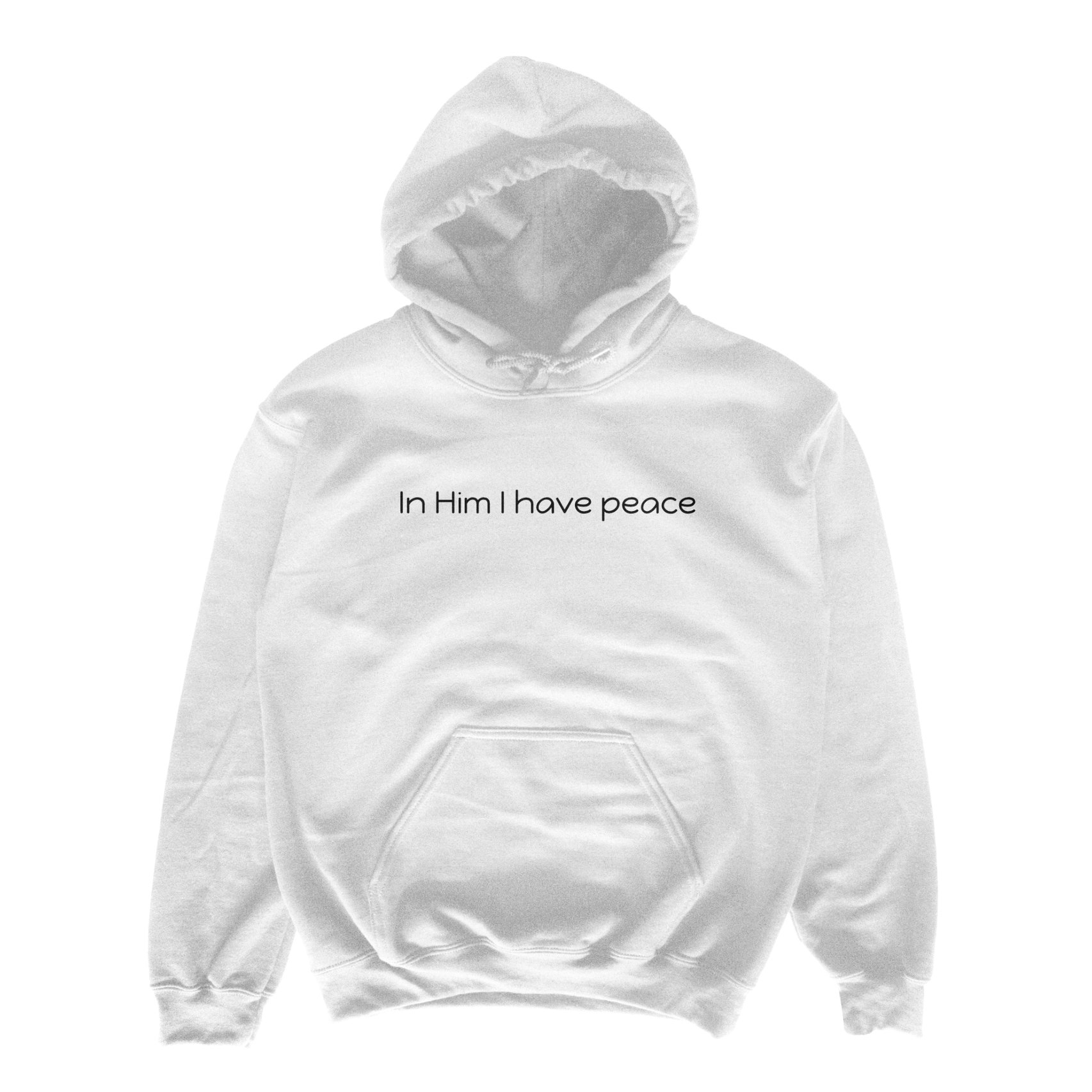 *CLOSEOUT SALE* In Him I Have Peace Unisex Embroidered Hoodie - Clothed In Blessings