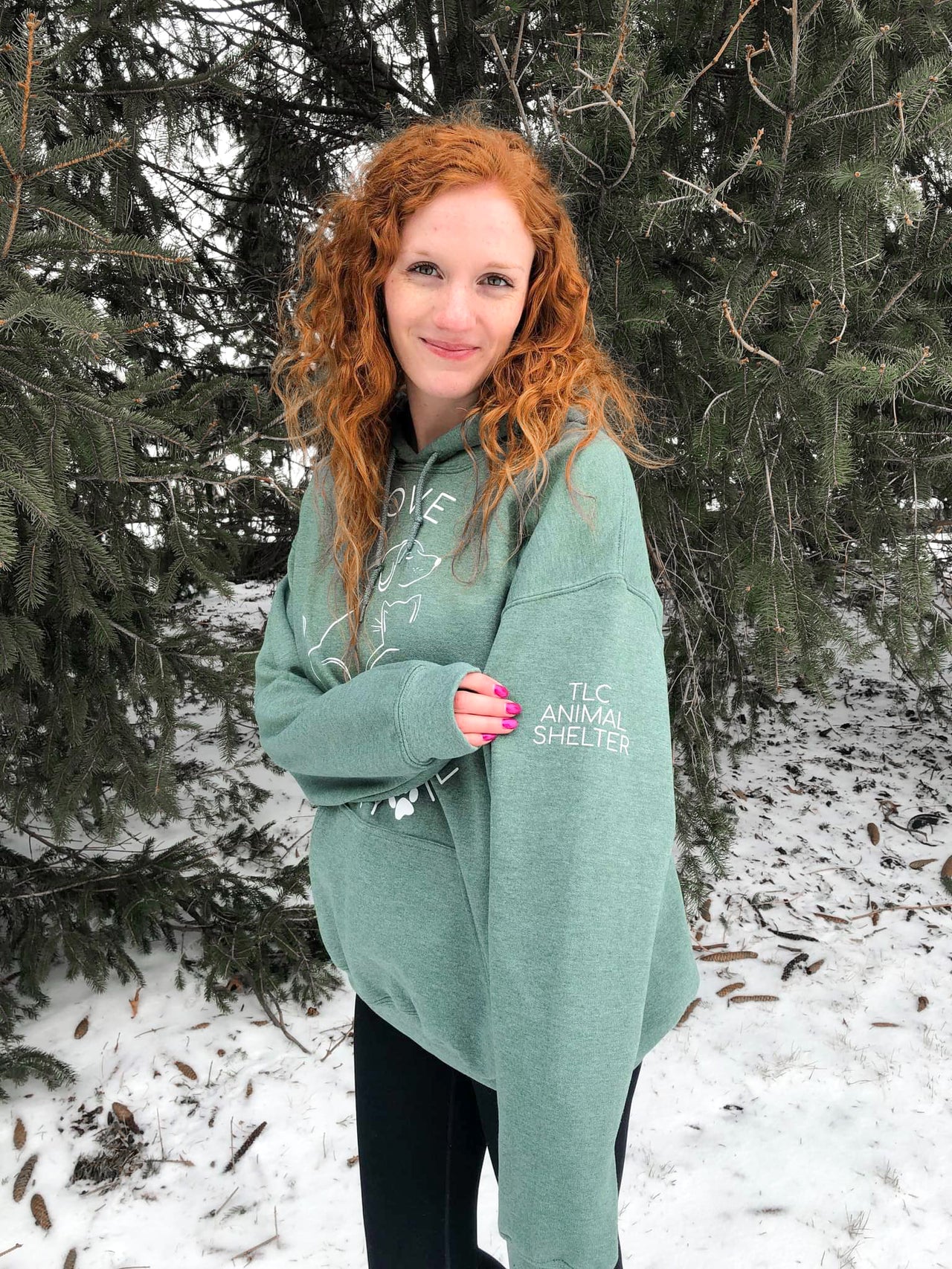 Love Everyone Dogs and Cats Hoodie - Clothed In Blessings